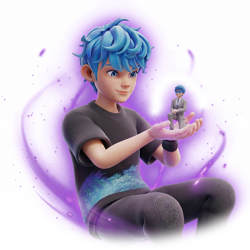 Zack avatar character